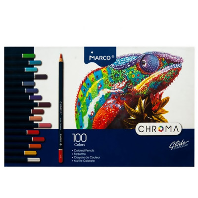Олівці кольорові "Marco CHROMA" 100 кол. /8010-100CB/ картон (2/12)