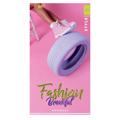 Блокнот 100*200/64 # "YES" /151484/ ІНТЕГР. "Fashion beautiful"  (3)