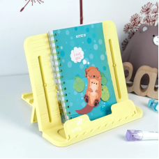 Підставка для книг "Kite" /K26-330-5/ пластикова, світло-жовта (1/12)