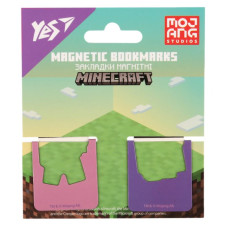 Закладка-магніт "YES" /708446/ "Minecraft.Spring", висікання, 2 шт (1/10/50)
