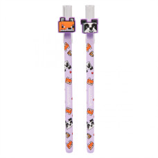 Ручка масляна "YES" /412176/ "Minecraft.Spring", 0,7 мм, синя (36)