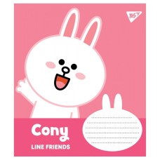 Зошит уч. "YES" 12арк.# /766191/ "Line Friends" (25/500)
