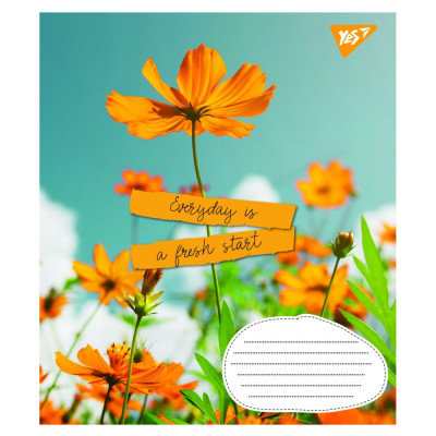 Зошит уч. "1В" 96арк.# /766120/ "Summer flowers" (5/120)