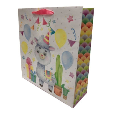 Пакет подарунковий "Art studio of Happines" 35х37х12см /GB-21446/ (10/120)
