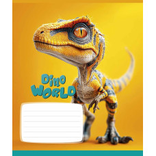 Зошит уч. "Star" 12арк.== /3664L/ Dino world виб.УФ-лак (хлопчик) (30/360)
