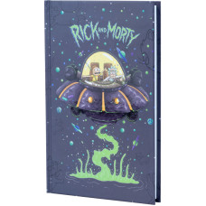 Блокнот А6/80 "Kite" /RM22-199-2/ тв. обкл., #, "Rick and Morty" (1/10)