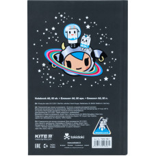 Блокнот А6/80 "Kite" /TK22-199-1/ тв. обкл., #, "Tokidoki" (1/10)