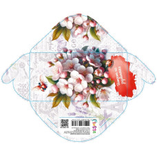 Конверт для грошей "Fiesta" /КВ 25-281/ Витрать на задоволення (10/300)
