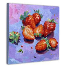 Картина за номерами з алмазною мозаїкою "SANTI" /954961/ "Стигла полуниця", 40*40 см