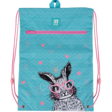 Сумка для взуття "Kite" /K21-601M- 1/ з кишенею, Cute Bunny (47878) (1/25/100)