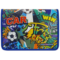 Папка об'ємна на блискавці В5 "Cool for school"  /32000-01/ "Car" (1/20)