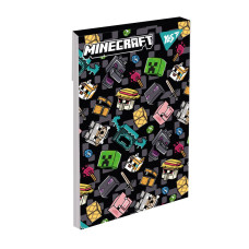 Блокнот А7/48 # склейка "YES" /152109/ Minecraft Black (1/40/320)