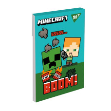 Блокнот А7/48 # склейка "YES" /152110/ Minecraft (1/40/320)