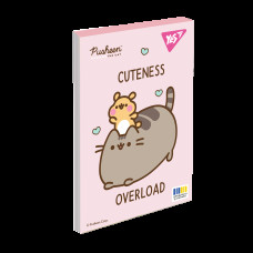 Блокнот А7/48 # склейка "YES" /152111/ Pusheen (1/40/320)
