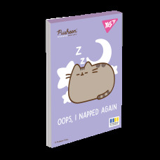 Блокнот А7/48 # склейка "YES" /152111/ Pusheen (1/40/320)