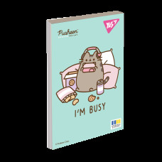 Блокнот А7/48 # склейка "YES" /152111/ Pusheen (1/40/320)