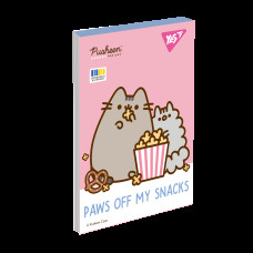 Блокнот А7/48 # склейка "YES" /152111/ Pusheen (1/40/320)