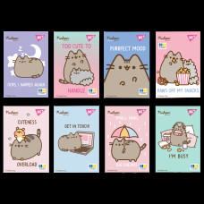 Блокнот А7/48 # склейка "YES" /152111/ Pusheen (1/40/320)