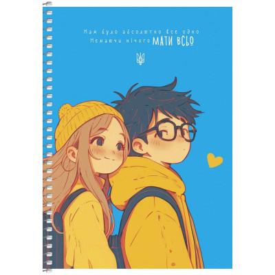 Блокнот "Student" /A5-SC-080-6129K/ 80арк.## ,ПК, виб.УФ-лак 70г/м2 (3/72)