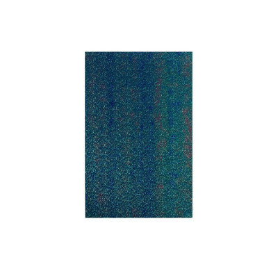 Флексика(фоаміран) "WB" /7644/ 20*30см , БЛАКИТНИЙ лазерний. 1,5мм  (10арк/уп) (1/20)