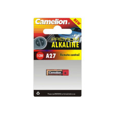 STOCK Батарейка "Camelion" /A27/1bl/519/ лужна, 12V, міні мізинчик (1/20)