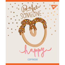Зошит уч. "YES" 12арк.# /764203/ "HAPPY" мат. ВДЛ+УФ-виб. (10/250)