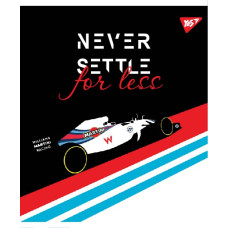 Зошит уч. "YES" 12арк.# /764196/ "NEVER SETTLE" виб.гібрид.лак (10/250)