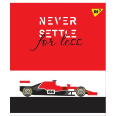 Зошит уч. "YES" 12арк.== /764217/ "NEVER SETTLE" виб.гібрид.лак (10/250)