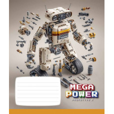 Зошит уч. "Star" 18арк.== /3745L/ "Mega Power" ВД-лак (хлопчик) (25/250)