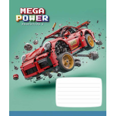Зошит уч. "Star" 18арк.== /3745L/ "Mega Power" ВД-лак (хлопчик) (25/250)