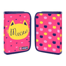 Пенал твердий "Smart" /533282/ 1 відділ. 2 відв. HP-04 Meow (1/50)