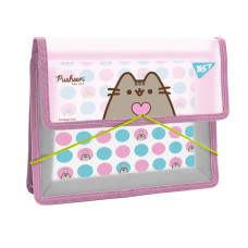 Папка для зошитів пл. на гумці В5 "Yes" /492209/ "Pusheen. Heart" (1/24/96)