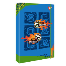 Папка для зошитів на гумці В5 "Yes" /500241/ картон, "Football. Game" (1/48)