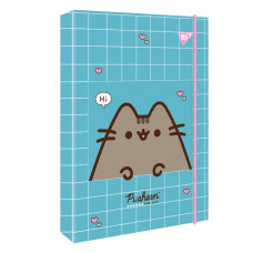 Папка для зошитів карт. на гумці В5 "Yes" /500239/ "Pusheen" (1/12/48)