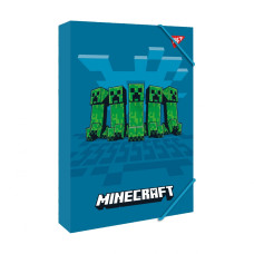 Папка для праці картон на гумці А4 "YES" /500235/ "Minecraft" (1/20)