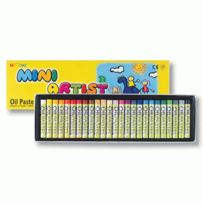 Пастель олійна  MINI 25кол., MOPS-25/7696/041/ MUNGYO (1/6/12)