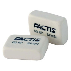 Гумка "FACTIS" /60RC/ прямокутна біла (60/1500)
