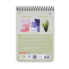 Блокнот А6/80 # спіраль "YES" /152285/ "Blooming" (1/210)