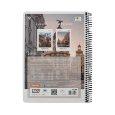 Блокнот А5/80 # спіраль "YES" /152288/ "Travel" (1/60)