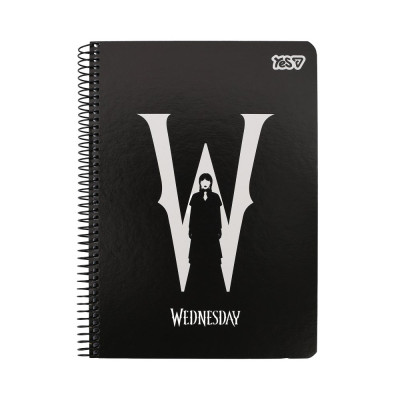 Блокнот А5/80 # спіраль "YES" /152296/ "Wednesday" (1/60)