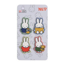 Індекс регістри "YES" /170448/ "Miffy", пластик, 80 шт (4х20) (1/10/1000)