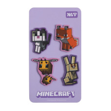 Індекс регістри "YES" /170449/ "Minecraft, пластик, 80 шт (4х20) (1/10/1000)