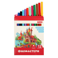 Фломастери "1В" 12 кол. /650593/ "Classic" (1/12/96)
