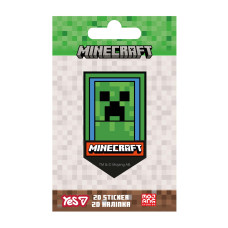 Наліпка "YES" /708512/ 2D "Minecraft.Boom" (1/10/100)