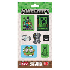 Наліпка "YES" /708530/ 2D "Minecraft Heroes" (1/10/100)