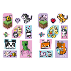 Наліпка "YES" /708532/ 2D "Minecraft.Spring" (1/10/100)