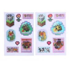Наліпка "YES" /708533/ 2D "Minecraft.Spring Cute" (1/10/100)