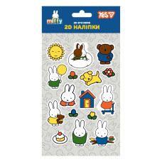 Наліпка "YES" /708538/ 2D "Miffy" (1/10/100)