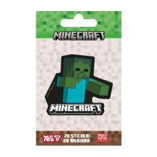 Наліпка "YES" /708597/ 2D "Minecraft.Zombie" (1/10/100)
