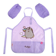 Фартух з нарукавниками "YES" /743306/ "Pusheen" 54*47см (6-10 років) (1/100)